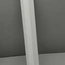 BlindsAvenue Cellular Honeycomb Cordless Polyester Shade, 9/16" Single Cell, Light Filtering, White, Size: 24" W x 72" H