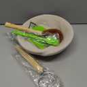 Keygo Bread Proofing Basket Set, 9 Inch Round Sourdough Banneton Basket with Linen Liner, Plastic Scraper, Scoring Cutter for Bread Making Tools Supplies (Round 9'')