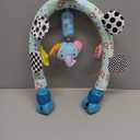 Caterbee Travel Arch Bassinet Mobile Toys for Infant & Toddlers,Clip on Stroller Toy Crib Accessory & Pram Activity Bar Toy for Indoor and Outdoor (Elephant) (Gary)