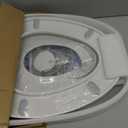 Jool Baby Quick Flip Toilet Seat with Built-in Potty & Splash Guard for Toddler Training, Slow Close (Elongated)