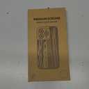 for iPhone 16 Pro Max Magnetic Wood Case. Unique & Classy Shockproof Protective Cover. Compatible with MagSafe Magnetic Charging. (Walnut Wood, iPhone 16 Pro Max (6.9")