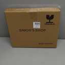 8.5x11 Picture Frame Matted to 8x10 Photo, Vintage Gold Frame for 8.5 by 11 Certificates Documents Awards, Antique Style Gallery Wall Tabletop Décor