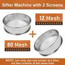 Automatic Powder Sifter Machine–12&80 Mesh Flour Sifter