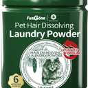 FurGone by Seedshub Pet Hair Odor & Stain Remover for Laundry, Upgraded Higher Hair Dissolution, 6-Month Supply, Based Powder Detergent for Clothes,Effective Dog & Cat Hair Remover,Septic Safe