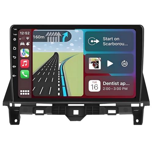 for Honda Accord Radio Upgrade 2008-2013: 10.2 Inch Touchscreen Car Stereo with Wireless CarPlay Android Auto - 4G+32G GPS Navigation Head Unit with Bluetooth WiFi