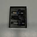 / Bulbs Low Beam 6500K Cool White 40000LM 900% Brightness, 1:1 Size Plug and Play with Cooling Fan IP68 Waterproof Off-Road Lights, Pack of 2