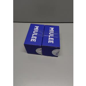 2 x MIULEE Linen Throw Pillow Covers, 2 Piece 18x18 Inch Light Grey, Boho Euro Pillowcases for Bed to Infuse Elegance, Ideal for Sofa Couch Cushion in Home Decor Upgrade