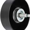 IRONTEK 36299 Belt Tensioner Idler Pulley fit for GMC (2002-2006 Sierra 3500/ 2003-2014 Yukon), for Hummer (2003-2009 H2/ 2008-2010 H3), for Isuzu (2003-2006 Ascender/ 2003-2005 NPR) #12669569