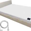 Grounding Sheets with 5% Pure Silver Fiber  Organic Cotton Grounding Bed Sheet for Deeper Sleep, Enhanced Conductivity & Comfort  Natural Wellness Bedding for Better Rest & Pain Relief(76*80 inch)