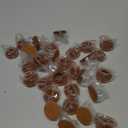 Small Chair Leg Floor Protectors Chair Leg Protectors for Hardwood Floors Felt Silicone Caps Strengthen Bottom Protection Non Slip Reduce Noise 32 Pack Clear Round Small Fit 1/2" ~ 3/4" (14~19mm)