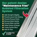 A-M Gutter Guard 5" x 100 Ft Mill Finish Aluminum, Leaf & Debris Protection