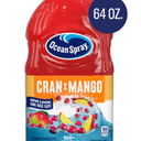 Ocean Spray® Cran-Mango™ Cranberry Mango Juice Drink, 64 Fl Oz Bottle (Pack of 8) Best By 07/06/2026