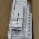 Window AC Bracket No Drilling, Heavy Duty Drilless Window Air Conditioner Support Brackets with 2 Arms, A/C Holder for 5000 Btu to 24000 Btu Outdoor AC Window Units, Max 350 Lb Capacity