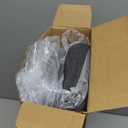 Nordjager Chair Pads for Dining Chairs, Chair Cushions 2 Piece, 17"x 16"x 2.5" Memory Foam Seat Cushions with Ties and Removable Cover (Dark Grey)