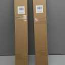 LazBlinds Cordless Cellular Shades, No Tools No Drill Blackout Honeycomb Shades Pleated Blinds for Windows, 27" W x 64" H, Silver White