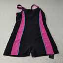Ocean Blues Women's Hot Pink Athletic Boyleg One Piece Swimsuits Sport Bathing Suit Size XLarge