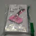 Self-Cleaning Pet Grooming Brush - Skin-Friendly Deshedding Tool for Dogs & Cats in Pink, Removes Loose Hair and Tangles