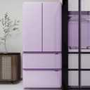 Light Purple Contact Paper 15.7"x196" Glossy Lavender Purple Peel and Stick Wallpaper for Kitchen Countertop/Cabinet Self Adhesive Waterproof Wall Paper Removable Decorative Vinyl