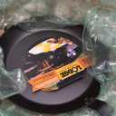 Lodge 12 Inch Carbon Steel Skillet - PFAS-Free Pre-Seasoned Carbon Steel Frying Pan for High-Heat Searing - Long Handle Design for Omelets, Grilling, and Campfire Cooking - Made in the USA