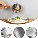 Butter Warmer Small Sauce Pan - 350ml Milk Pot for Stovetop, Electric & Gas Cooktops, Multipurpose Mini Cooking Pot