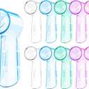 Toothbrush Covers Caps Compatible with Oral B, 10 Pack Toothbrush Head Travel Protector for Oral-B iO Series Electric Toothbrush (Blue, Clear, Pink, Puple, Green)
