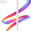 Pencil for ipad Apple Pencil 2nd Generation Alternative,BT Shortcuts, Plug&Charge, USB-C Fast Charging Stylus, Tilt &Palm Rejection for iPad 10th/6-11th/A16, Air 3-5/M2/M3, Pro 11-13"/M4/M5, Mini 5/6