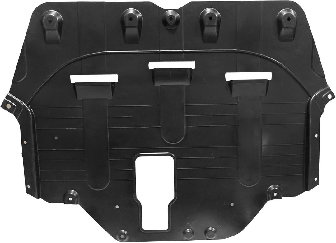 GXARTS Engine Splash Shield Center 29130-C2000 Compatible with Hyundai Sonata 2015 2016 2017 2.4L Engine Under Cover 29130C2001 Front Lower Engine splash shield guard plate HY1228188