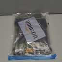 Kuoser Waterproof Dog Coat, Reversible Dog Jacket for Small Dogs, Adjustable Durable Doggie Winter Coat Warm Cozy Puppy Cold Weather Apparel from Small to Large Breed, Green S (Small (Pack of 1))