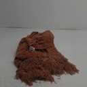 RECYCO Throw Blanket Soft Cozy Chenille Throw Blanket with Fringe Tassel for Couch Sofa Chair Bed Living Room Gift (Rust, 50" x 60")