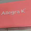 Allegra K Women's Cross Straps Kitten Heel Sandals, Pink Size 7US