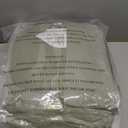 Olive Green King Comforter Set, Boho Fluffy Comforter Bed Set 3 Piece, Microsuede-Like King Bedding Set for Bedroom (Light Olive Green,102"*90")