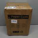 YEEHAW 12 oz 300 Pack Disposable Paper Coffee Cups, Bulk White Hot to Go Cups for Hot Coffee, Hot Liquid, Chocolate, Juice, Hot Beverage Drinkings, Ideal for Cafes, Bistros, Office and Family