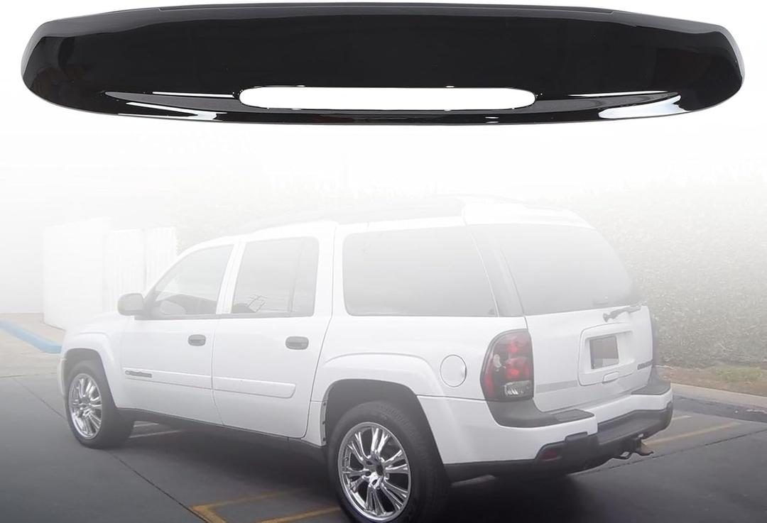 New Upper Tailgate Molding Compatible with 2002 2003 2004 2005 2006 2007 2008 2009 Chevy Trailblazer, Replacement for 19150496 GM1904106