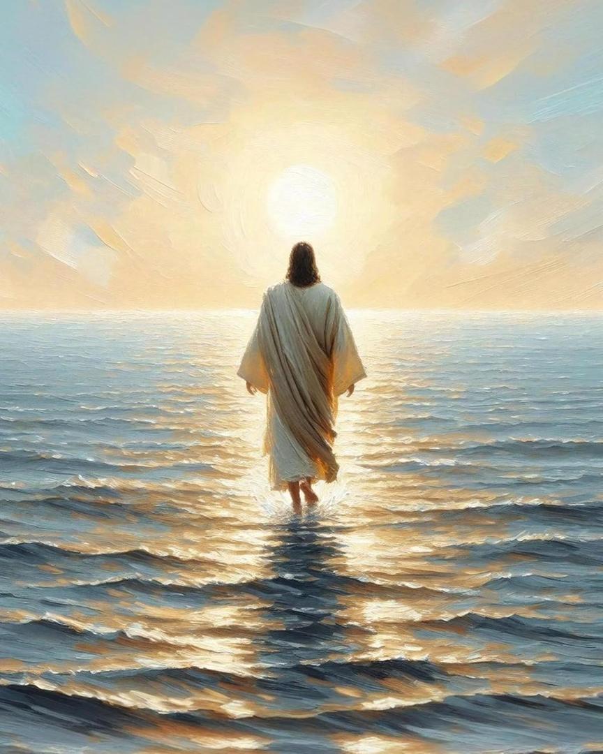 MBNTJHT Jesus Paint by Numbers Kit for Adults,Christian Painting by Number Kits on Canvas with Brushes,DIY Oil Painting by Numbers for Home Wall Decor 16X20 Inch. (MT22361)