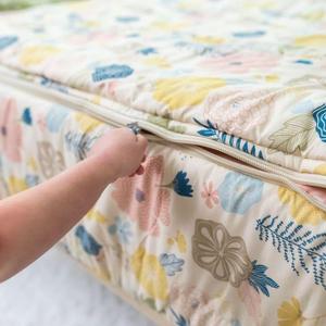 Beddy's Flower Blossoms Girls Durable Zipper Bedding for Kids, Bed in a Bag, Floral Sheets and Comforter, Easy to Make and Wash, Includes Pillowcase and Pillow Sham, Super Soft All Season (Twin)