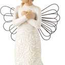 Willow Tree Remembrance Angel (Lighter Skin), MemoriesHold Each one Safely in Your Heart, A Gift to Express Sympathy, Comfort, Remembrance and Healing, Sculpted Hand-Painted Figurine