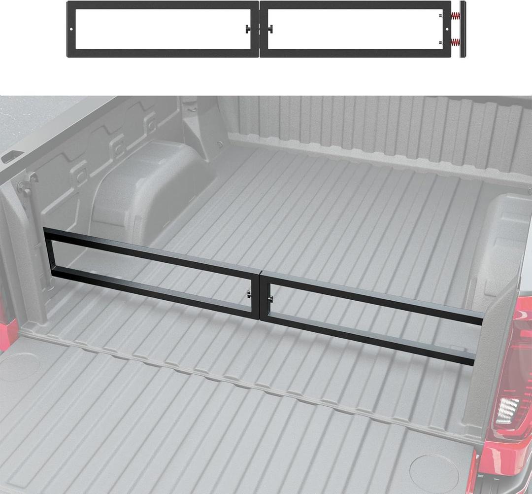 Truck Bed Divider Compatible with 2019-2025 Chevy Silverado GMC Sierra 1500 Truck Bed Organizer Cargo Manager Replacement for 19-25 Chevy Silverado Accessories (Compatible with 19-25 Silverado)