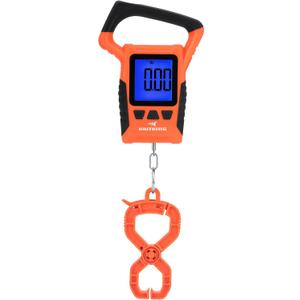 KastKing Fish Scale, WideView Floating Waterproof Digital Scale, 2.5 Large LCD Display, 110lb Capacity, Multi-Mode Pound/Ounces & Kilograms, Stores up to 9 Weights, Fishing Gifts for Men