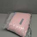 REDKISS 3 Pack Microfiber Hair Towels - Extra Large Hair Towel Wrap for Women, 24x42 inch Hair Towels with Elastic Strap, Super Soft Hair Drying Towels for Long, Thick, Curly Anti Frizz Turbans (Pink+grey+blue)