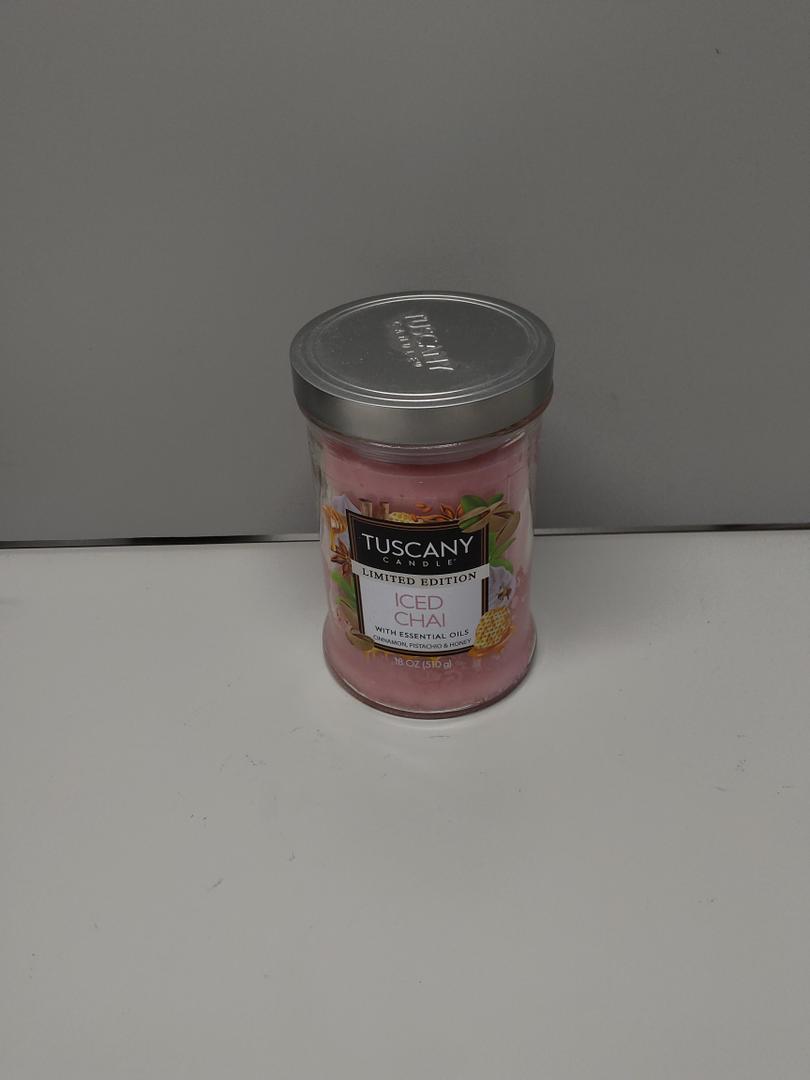 TU 18 OZ JAR CANDLE ICED CHAI