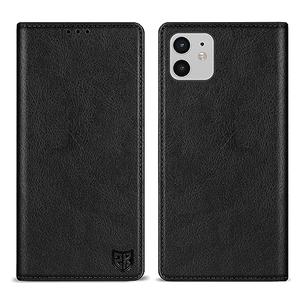 ZZXX for iPhone  Wallet Case with [RFID Blocking] Card Slot Stand Strong Magnetic Leather Flip Fold Protective Phone Case for Iphone