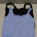 OLCHEE Womens 3 Pack Crop Tank Tops Basic Seamless Ribbed Sleeveless Square Neck Workout Top Summer Exercise Yoga Gym Shirts XS