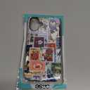 Case for iPhone 16 Plus,Vintage Stamp Collage for Woman Men Full Body Protective Cover Shockproof 2 in 1 Silicone + Hard PC Case for iPhone 16 Plus