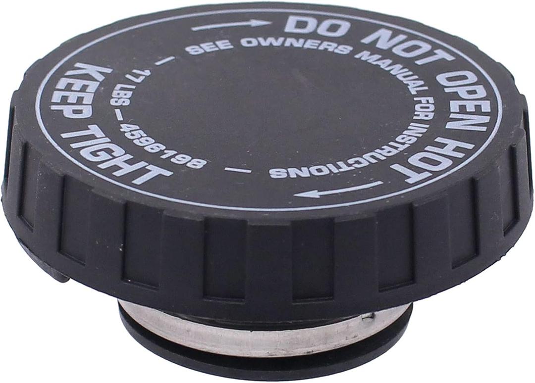 NewYall Radiator Coolant Reservoir Tank Cap 04596198 for Chrysler 300 Sebring PT Cruiser for Jeep Compass Patriot Wrangler Commander for Dodge Avenger Caliber Challenger Charger Journey Dakota Ram