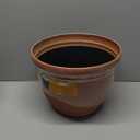Rocky Mountain Goods Resin Planter Pot with Terra Cotta Finish - Heavy Duty Break Proof Resin with Thick Terra Cotta Finish - UV Protective Surface Resists Fading - Indoor/Outdoor Planter (1, 13")