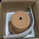 8 Inch Clay Pot for Plant with Saucer - 2 Pack Large Terra Cotta Plant Pot with Drainage Hole, Clay Planters Pot, Terracotta Pot for Indoor Outdoor Plant, 8 inch-2pcs