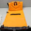 GUGULUZA Waterproof Gun Roll Bag, Soft Roll-Top Waterproof Gun Dry Bag for Rifle Shotgun Case, Wet Bags for Duck Waterfowl Hunting Gear (62 x 17 x 7 inch, Orange)