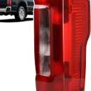 Tail Light Compatible With 2023 2024 Ford F250 F350 F450 Super Duty Rear Light Taillights Right Passenger Side Replace PC3B13B504A