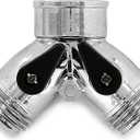 Valterra (A01-0131VP Zinc Siamese Hose Shut-Off Valve