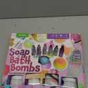 Dan&Darci Soap & Bath Bomb Making Kit for Kids, 3-in-1 Spa Science Kits, Christmas Craft Gifts for Girls & Boys Age 6-12 Year Old Girl Crafts: DIY Experiment Toys, Gift for Kid Ages